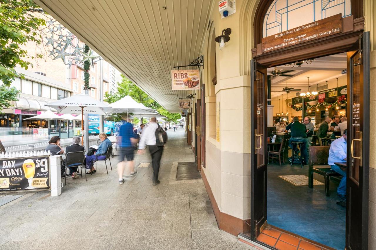 Nightcap At Belgian Beer Cafe Hotel Perth Exterior foto